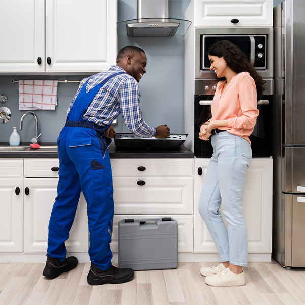 can you provide an estimate for cooktop repair before beginning any work in Ballouville Connecticut